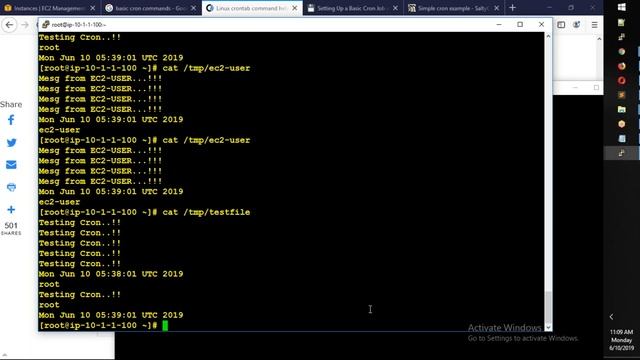 10.Linux Cron Scheduler in TELUGU - Part-10 смотреть онлайн