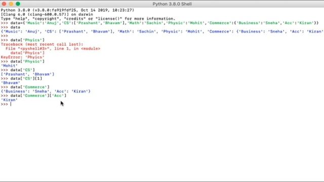 Python Dictionary Part 02 for CBSE students Class 11th and 12th| Nested of Dictionary смотреть онлайн
