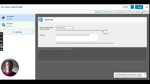 How To Use SimpleTexting with WordPress - Tutorial смотреть онлайн