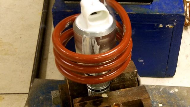 Heating a Steel Valve for Epoxy Curing смотреть онлайн