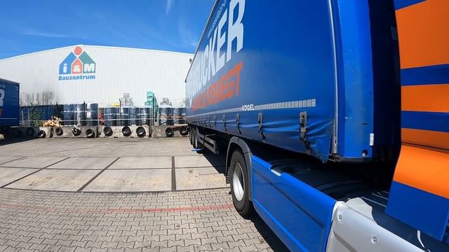 Ремонт на обочине. Не исправен прицеп. Дальнобой по Европе. смотреть онлайн