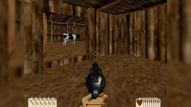 Lucasarts' Outlaws (1997) - Slim's Hideout Gameplay on Windows 7 x64 смотреть онлайн
