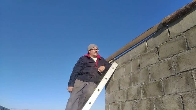 Баня из блока готова! Коробка бани почти завершена. Строю дальше смотреть онлайн