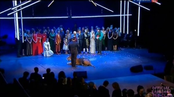 Аскольд и Рикки на открытии новой сцены Табакерки (2016)