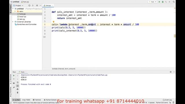 what is lambda function in python ? смотреть онлайн
