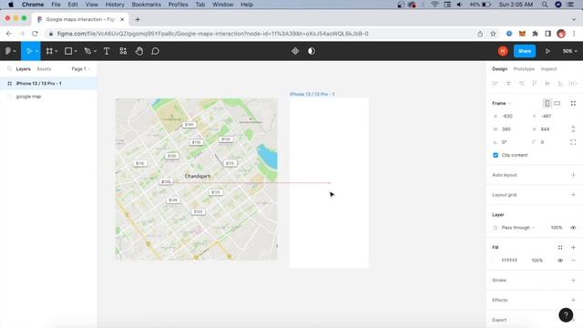 Learn Google Map Interaction Animations with Figma | Amazing Tutorial (Hindi) смотреть онлайн