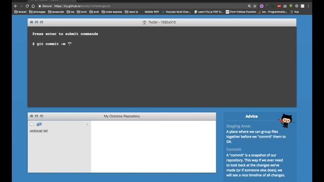 Git Commit | commits the staged snapshot to the project history | Code Incubator | Git Command смотреть онлайн