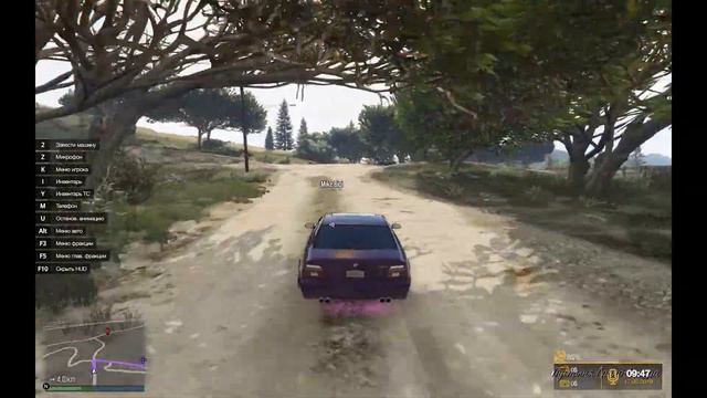 УГОН МАШИНЫ И ПРОБЛЕМЫ С ЗАКОНОМ | Первый взгляд на DRIVE RP смотреть онлайн