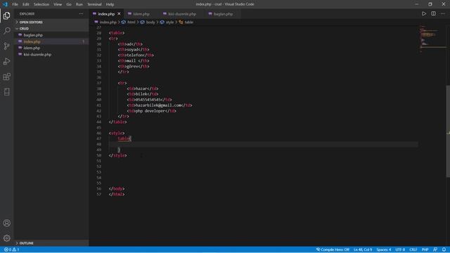 Php Pdo Crud İşlemler [- 1 - ] смотреть онлайн