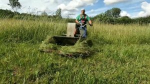 Год эксплуатации мотоблока NEVA MБ-2 на хуторе за 30 минут.