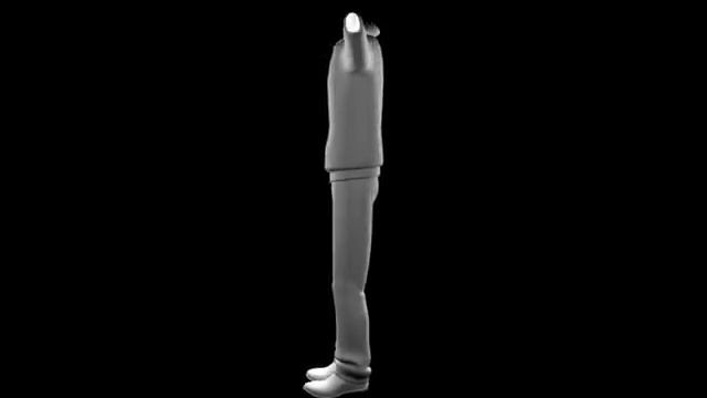 3D max модель человека смотреть онлайн