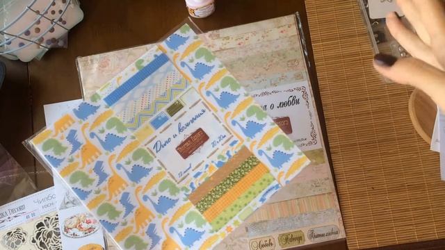 СКРАП-VLOG // Покупки // Ткани смотреть онлайн