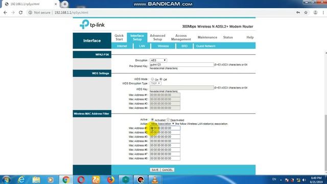 How To Configure MAC Filtering On TP-Link Adsl Router смотреть онлайн