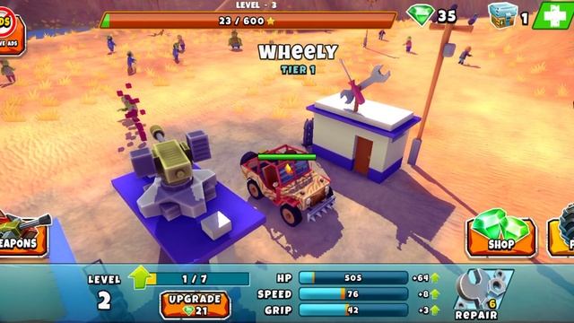 Прохождение игры Zombie safari Сделал за одну серию 5уровень?! смотреть онлайн