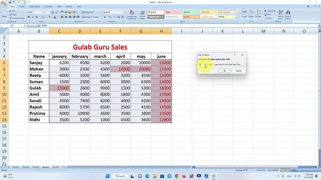 MS excel Part-5 | Excel Basic Knowledge | Conditional Formatting | Excel tutorial for beginners смотреть онлайн