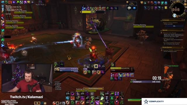 Updated 9.2 PTR Warlock Tier Set Testing! Purple Infernal Destro and a Shift in Affliction's AOE? смотреть онлайн