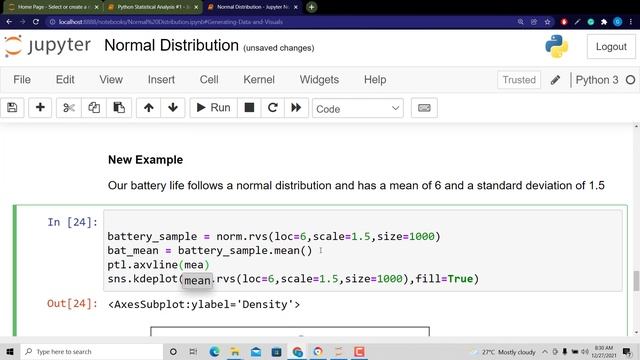 Python Statistics - Normal Distribution and Probability Functions смотреть онлайн