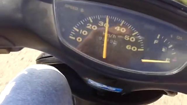 Honda DIO не тянет,помогите!..разгон смотреть онлайн