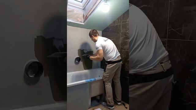 Процесс укладки керамогранита ??? смотреть онлайн