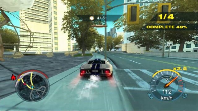 Need for Speed Undercover (PS2) - Northloop Sprint / Ford GT смотреть онлайн