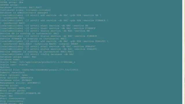 Managing Services in 12c RAC смотреть онлайн