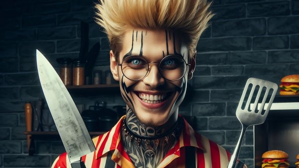 MY NEW FAST FOOD STALL! | Kiosk HORROR GAME FULL WALKTHROUGH