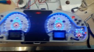 Пересвет приборной панели ГАЗ-31105-АТПП