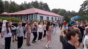 ВЕСЁЛАЯ ЗАРЯДКА ЛАГЕРЯ «ВОЛНА» 3 СМЕНЫ 2023 г. Все отряды. | Утренняя зарядка для детей