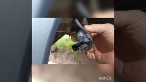 Демонтаж и ремонт бочка омывателя  Daewoo Lanos Ланос, Sens Сенс OEM 96286324