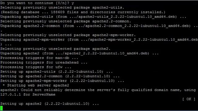 Install apache2 and PHP5 to Ubuntu Server 12.04 смотреть онлайн