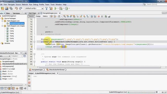 Java Swing Tutorial 05 JLabel with ImageIcon смотреть онлайн