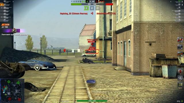 World of Tanks Blitz - Black Prince против 8ых ур. смотреть онлайн