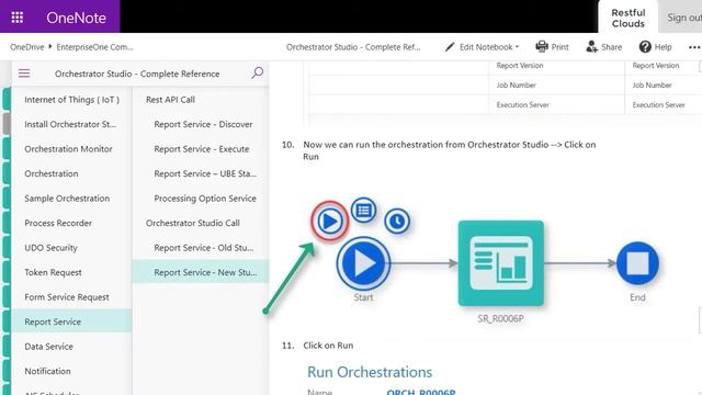 Orchestrator Studio - Report Service Request смотреть онлайн