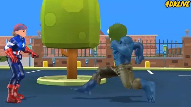 Funny Nick Couple Playing with Joker Zombie and Siren Head Game - Meme Dance Song Astronomia смотреть онлайн