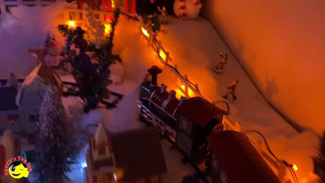 How to set up a Christmas Village |DIY My First Christmas Village смотреть онлайн