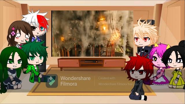 MHA REACT TO MARVEL {GACHA CLUB}{MHA}