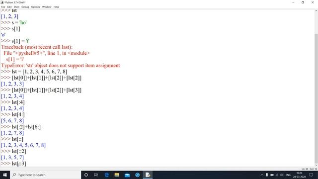 16. List Slicing in Python смотреть онлайн