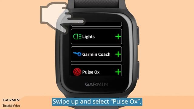 Tutorial - Venu Sq: How To Use The Pulse Oximeter