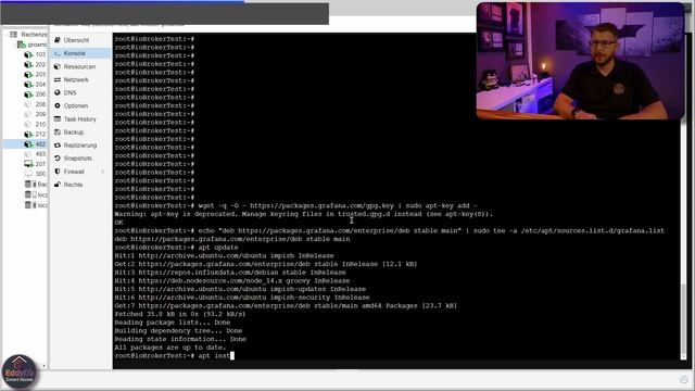Grafana InfluxDB 2.x Installation [Flux IoBroker SmartHome Proxmox]