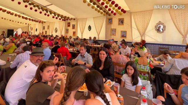 4K Barcelona (Spain) The April Fair Walking Tour • April 2023 смотреть онлайн