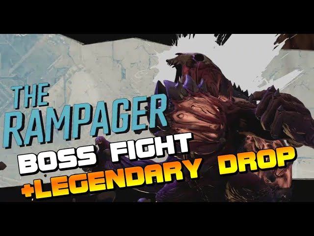 Borderlands 3 - The Rampager Vault Boss Fight + Legendary Drop Stuffed Quadomizer смотреть онлайн