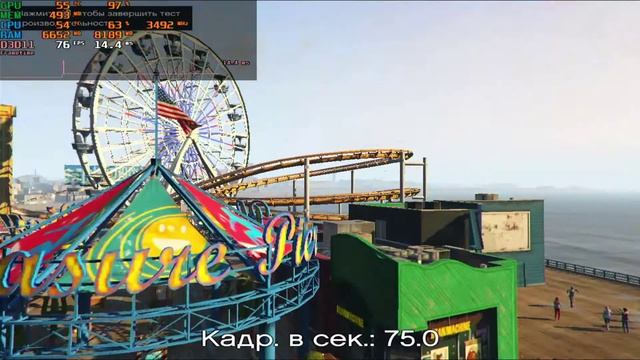 ASUS GTS 250 512MB TEST GTA5 смотреть онлайн