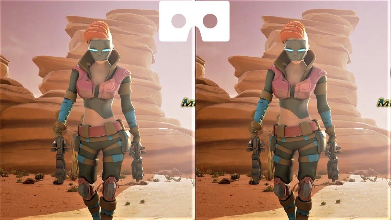 Clash Mutants Vs Pirates 3D Video SBS VR Box Google Cardboard