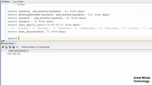 Oracle - Date Functions | Tamil | iCoding смотреть онлайн
