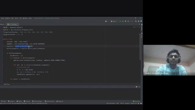 Finger Counter| Python Project| Using OpenCV and Mediapipe library смотреть онлайн