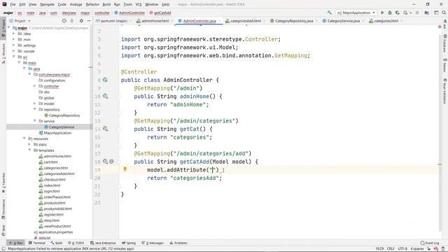 E-Commerce WebApp| Category Create & Read | Part 05 | Spring Boot | Thymeleaf | Java смотреть онлайн