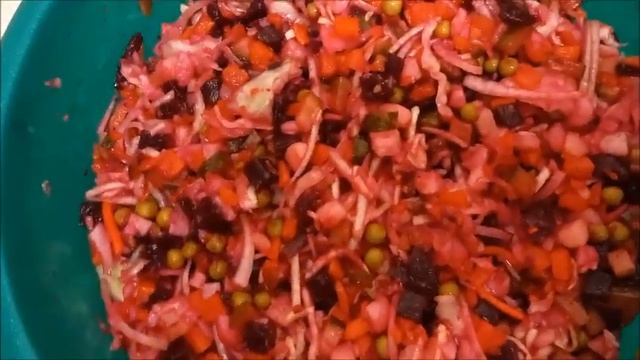 Влог/ Утро. Завтрак/Ленивый винегрет/