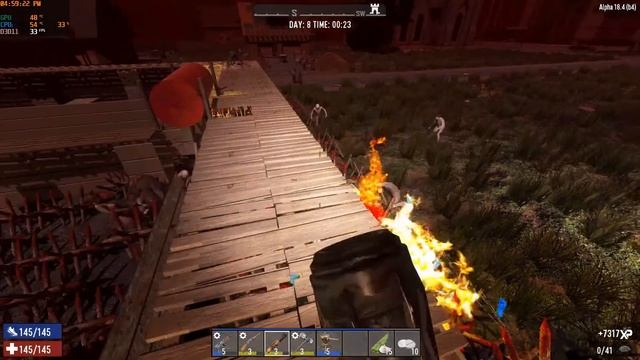 7 Days To Die: The First Friday Night HORDE!