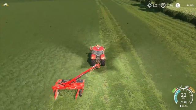 Farming Simulator 2019, MAKING A MONEY WITH GRASS, Dalton Valley Farm смотреть онлайн