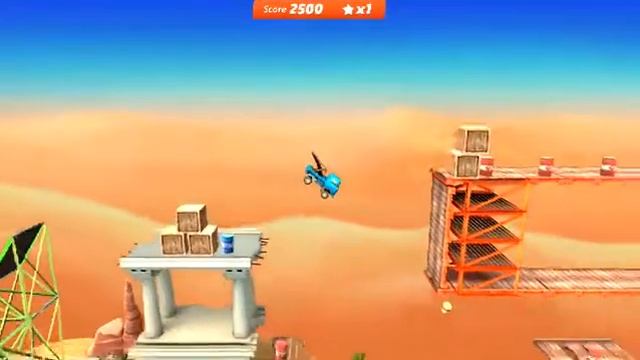 Bridge Constructor Stunts: Level 2-3 смотреть онлайн